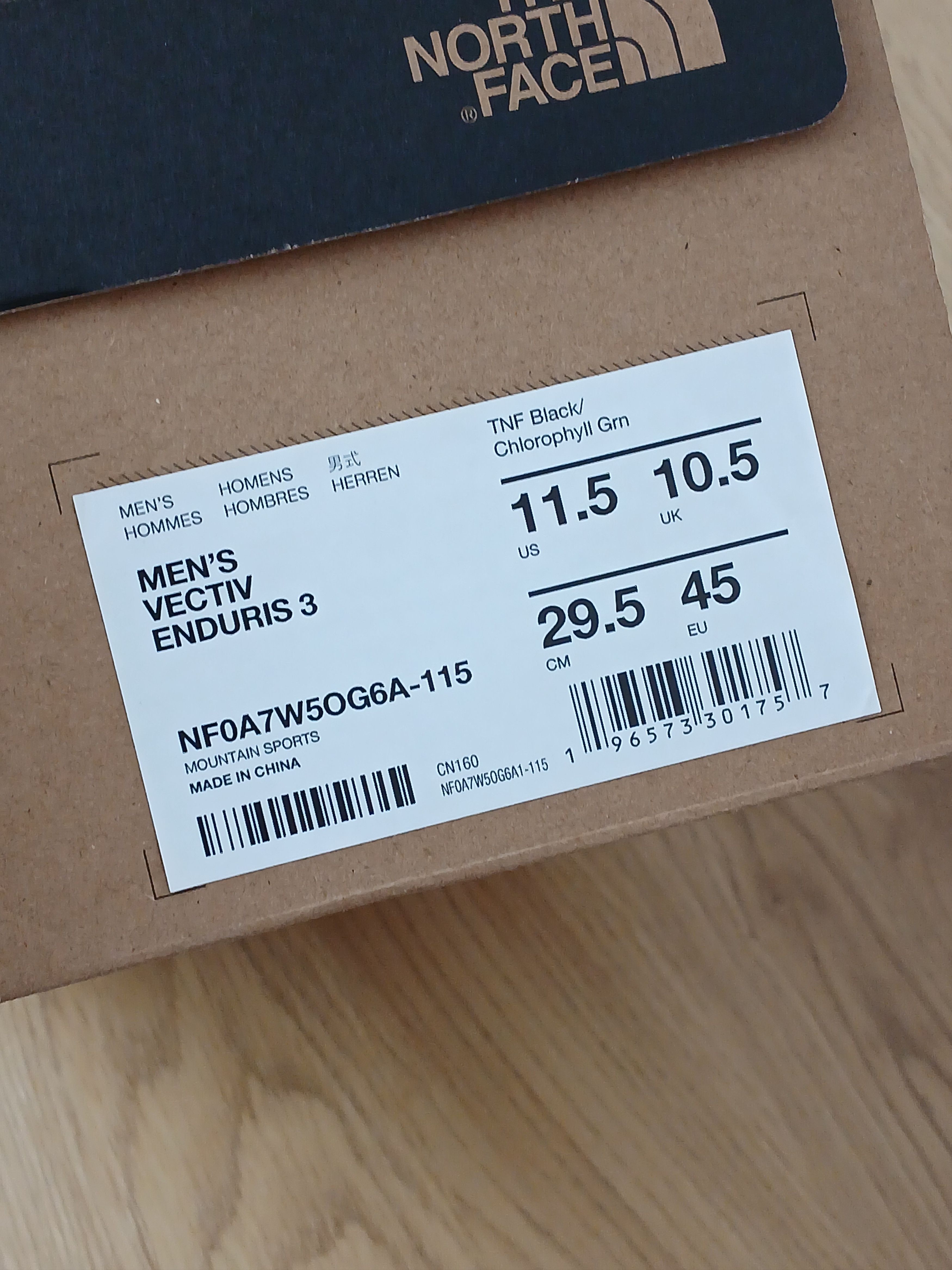 The North Face New The North Face Vectiv Enduris 3 Sneakers Size US 11.5 / EU 44-45 - 10 Thumbnail