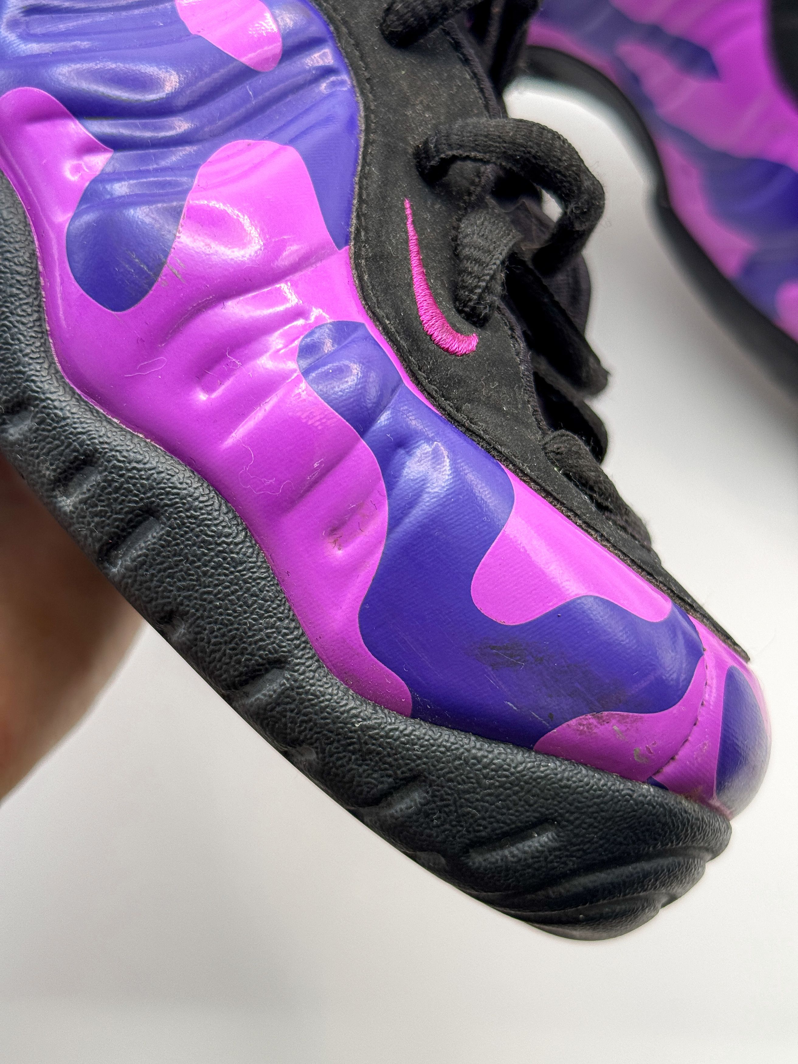 Nike Nike Air Foamposite Pro "Purple Camo" Hyper Violet 2019 Size US 10.5 / EU 43-44 - 11 Thumbnail