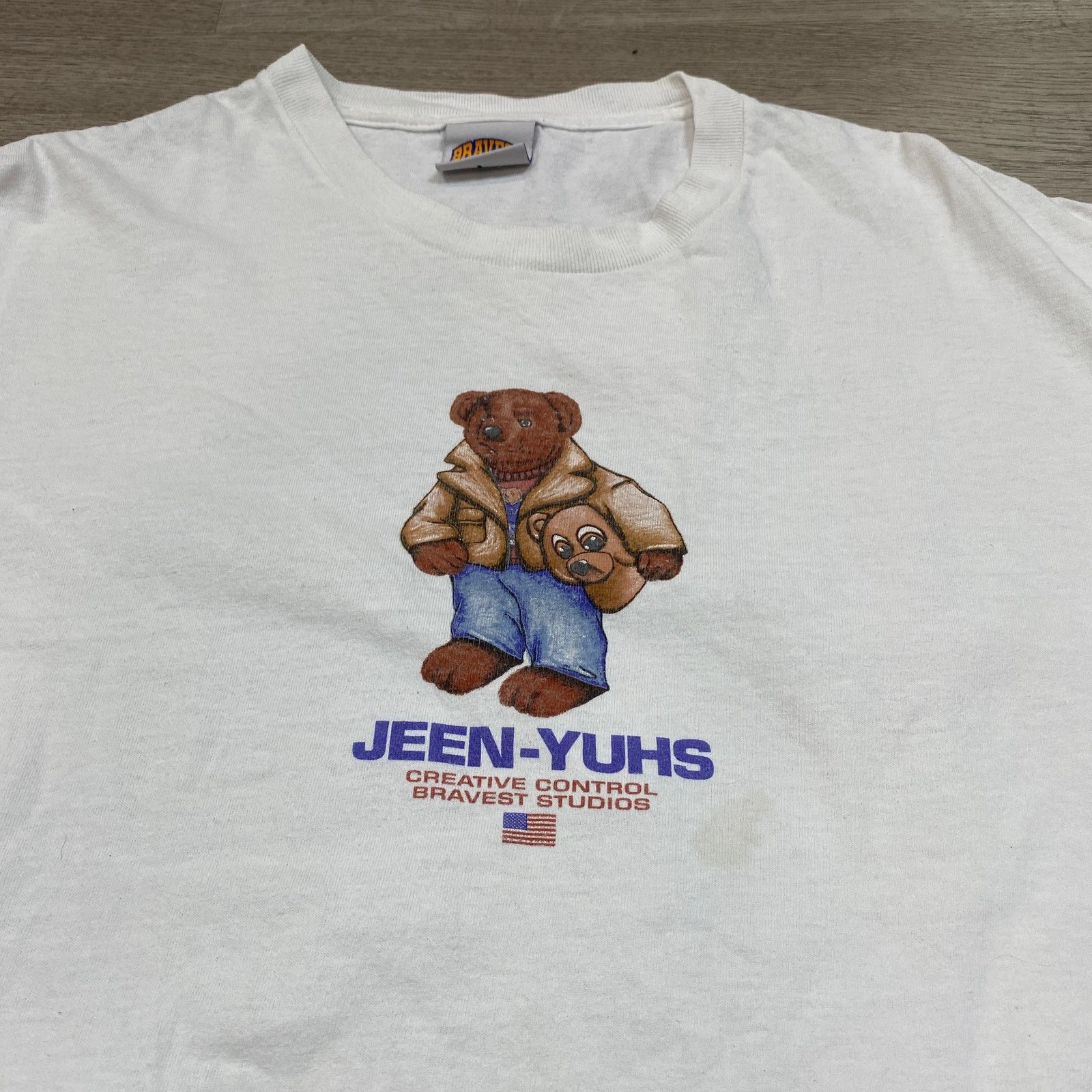 Bravest Studios × Kanye West Bravest Studios Jeen Yuhs Chi Bear T Shirt Large Kanye West Size US L / EU 52-54 / 3 - 8 Thumbnail