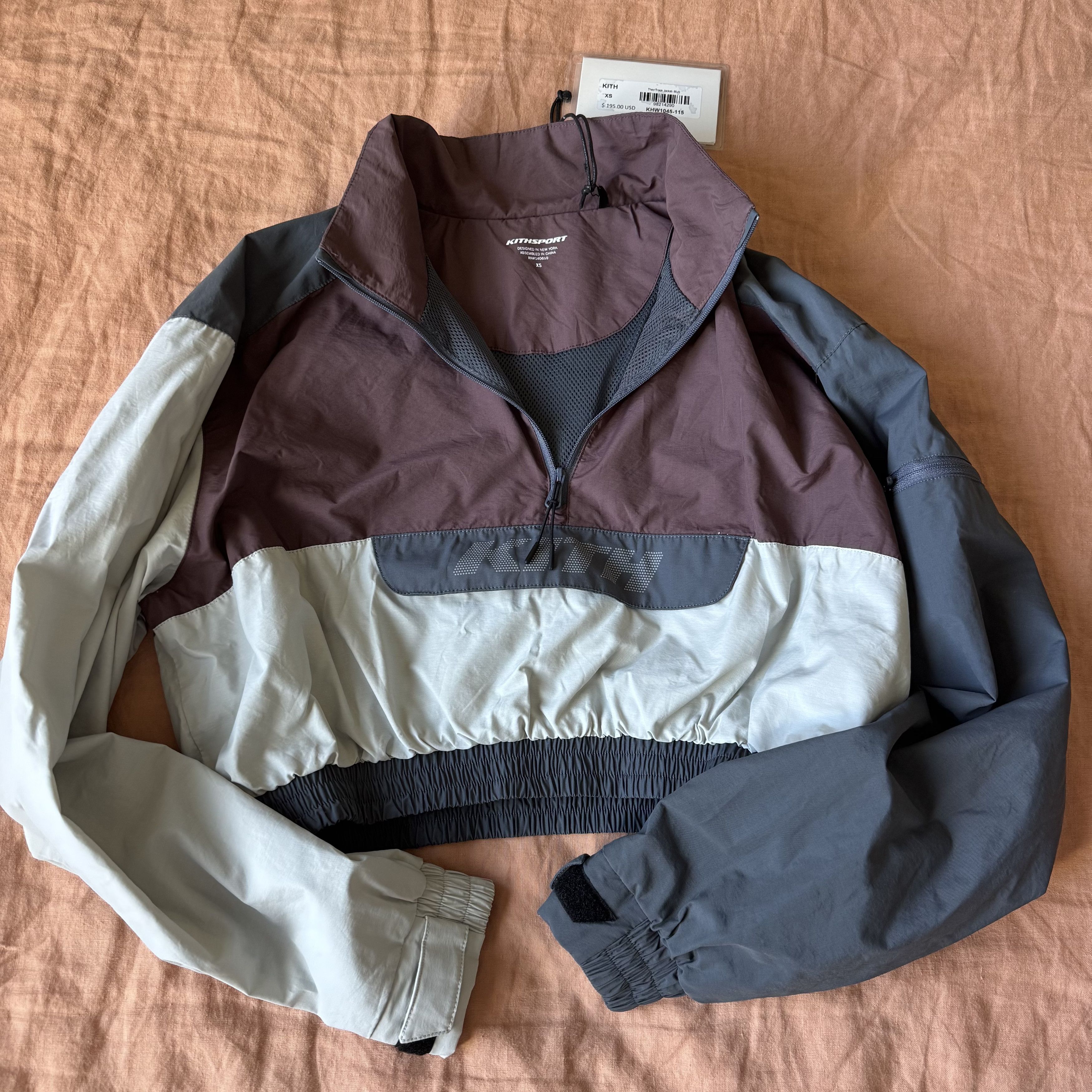 Kith KITH Women Theo Track Cropped Jacket Size XS / US 0-2 / IT 36-38 - 1 Thumbnail