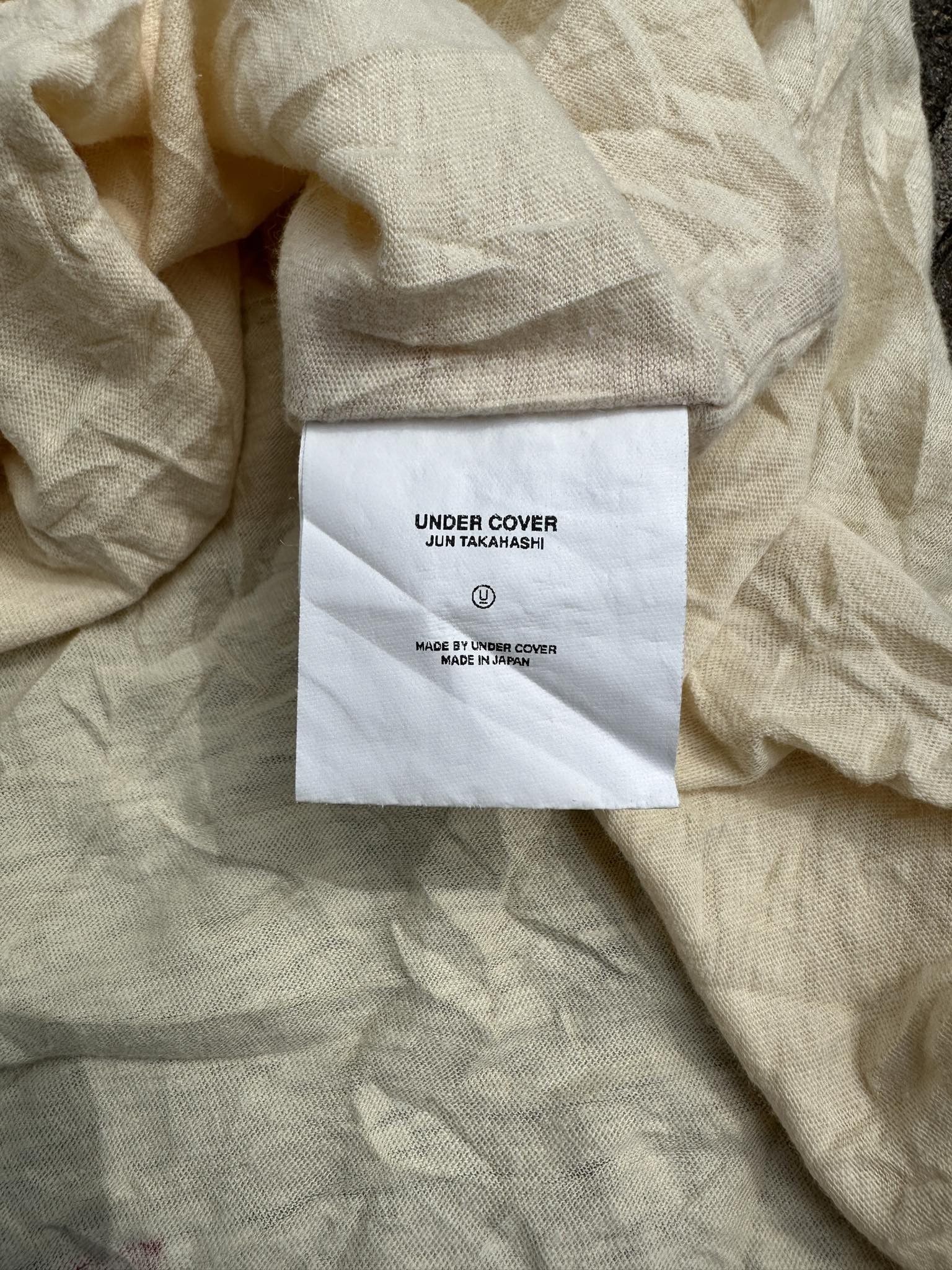 Jun Takahashi × Undercover VINTAGE UNDERCOVER SCAB JUN TAKAHASHI T SHIRT MADE IN JAPAN Size US XL / EU 56 / 4 - 5 Thumbnail