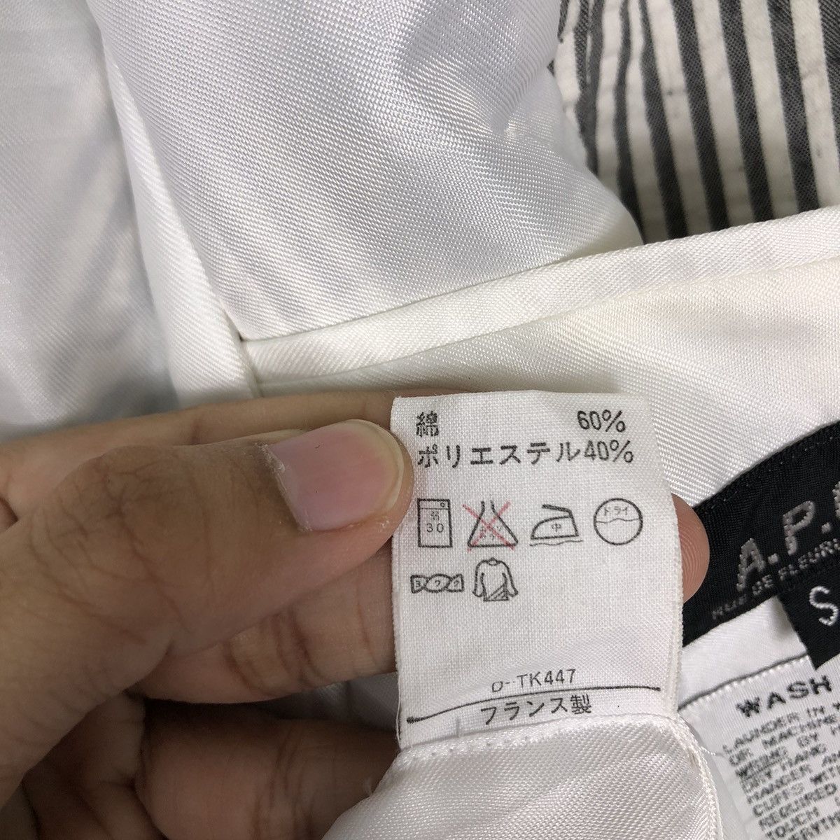 A.P.C. 🔥Hikory Chore Work Jacket A.P.C Issey Miyake Japan Size US S / EU 44-46 / 1 - 15 Thumbnail