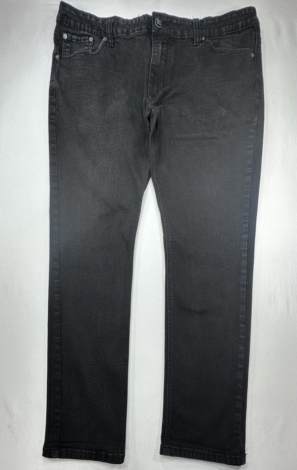 Other Blind Trust Straight Leg Denim Jeans Black Men's 40/32 Size US 40 / EU 56 - 1 Thumbnail