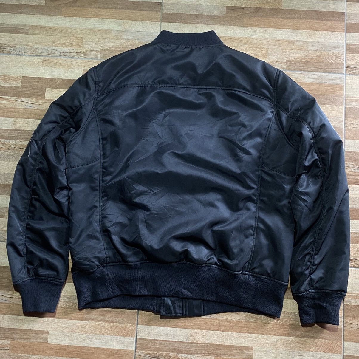Japanese Brand ACANTHUS JAPANESE BRAND "LIMONTA MA-1" 2019 AW Jacket Size US XL / EU 56 / 4 - 2 Thumbnail
