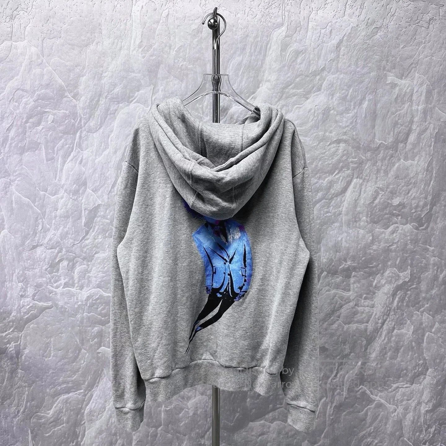 Louis Vuitton gray neon hoodie with Louis Vuitton logo. Size US L / EU 52-54 / 3 - 4 Thumbnail