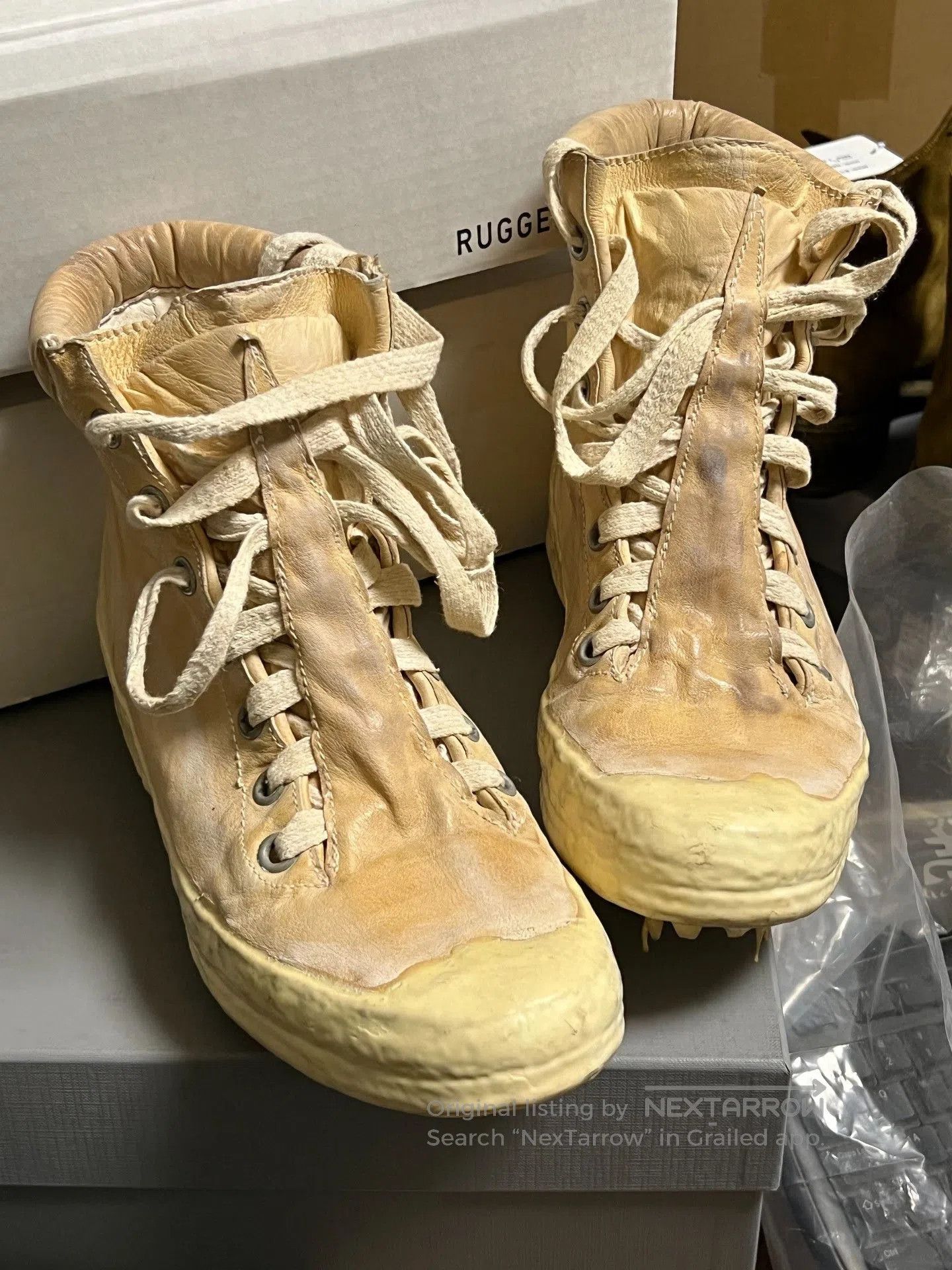 Carol Christian Poell Carol Christian Poell Drip Rubber Sneakers. Size US 7 / EU 40 - 4 Thumbnail