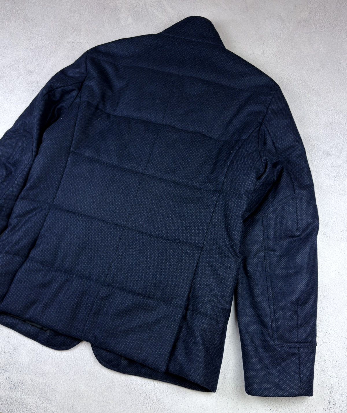 Canali CANALI Italy Men's Wool Padded Jacket Coat Size 50 L Size 50L - 8 Thumbnail