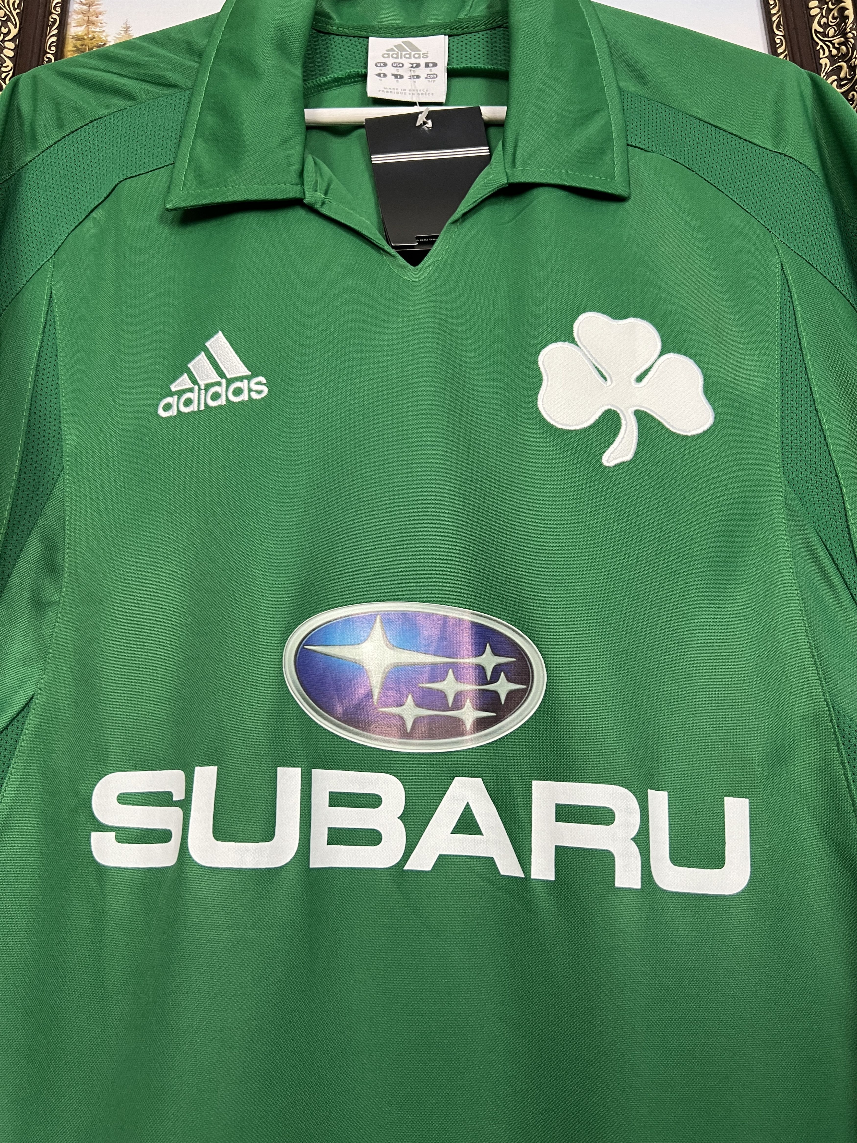 Adidas Panathinaikos Home football shirt 2008 Soccer Adidas Jersey Size US S / EU 44-46 / 1 - 3 Thumbnail