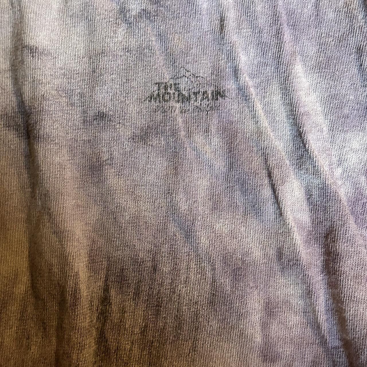 The Mountain The Mountain Purple T-Shirt Short Sleeve Wolves Tye Dye Size US M / EU 48-50 / 2 - 3 Thumbnail