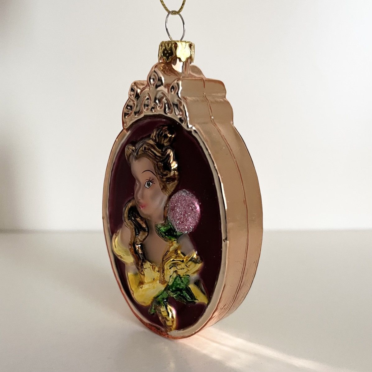Disney Disney belle blown glass ornament beauty and the beast Size ONE SIZE - 3 Thumbnail