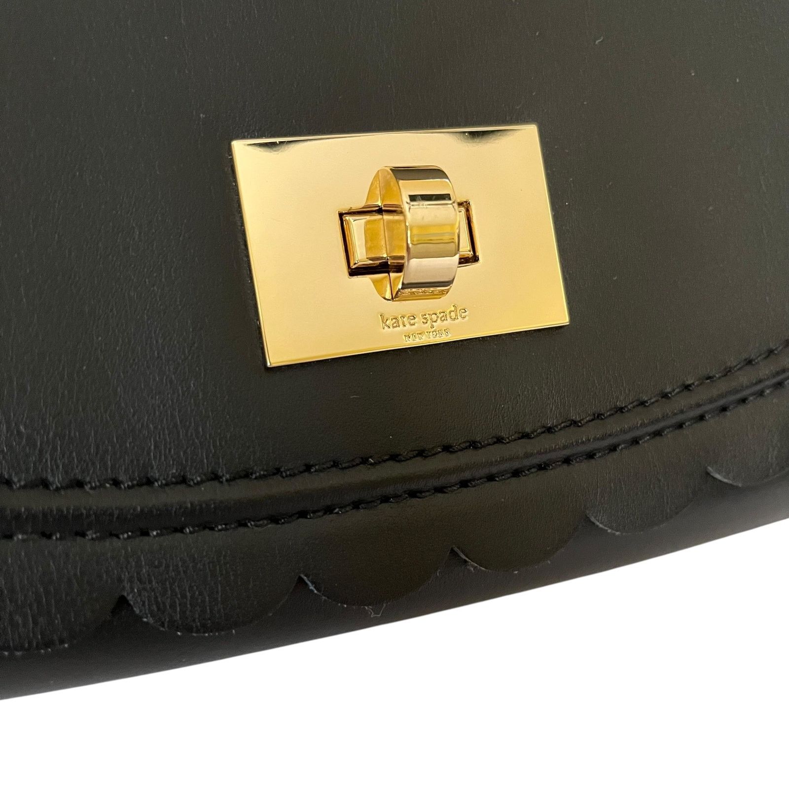 Kate Spade Kate Spade Maple Court Zani Black Leather Crossbody Bag Size ONE SIZE - 9 Thumbnail