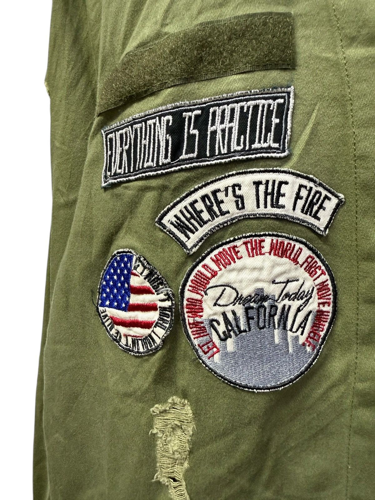 In The Attic 🔥in the attic army style jacket Size US M / EU 48-50 / 2 - 5 Thumbnail