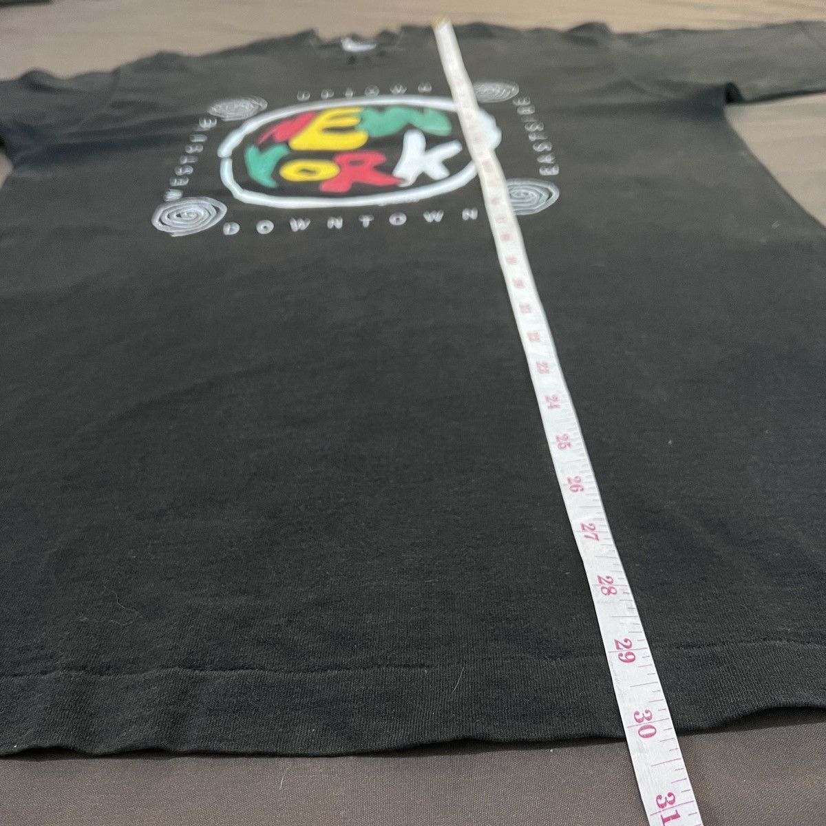 Vintage Vintage 90s New York Promo Tee Shirt graphic Size US M / EU 48-50 / 2 - 10 Thumbnail