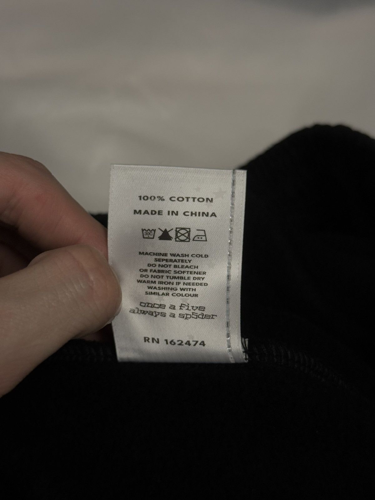 Sp5der Sp5der Worldwide Sweatpants Size XL Black (2025) (NEW) Size US 34 / EU 50 - 11 Thumbnail