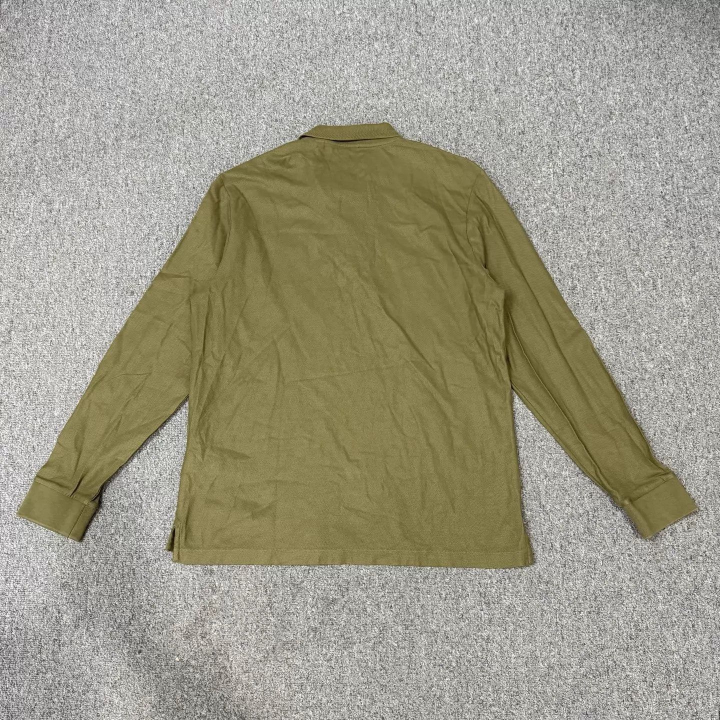Burberry Burberry Green Embroidered Logo LS Shirt XXL 99 New Size US XXL / EU 58 / 5 - 2 Thumbnail