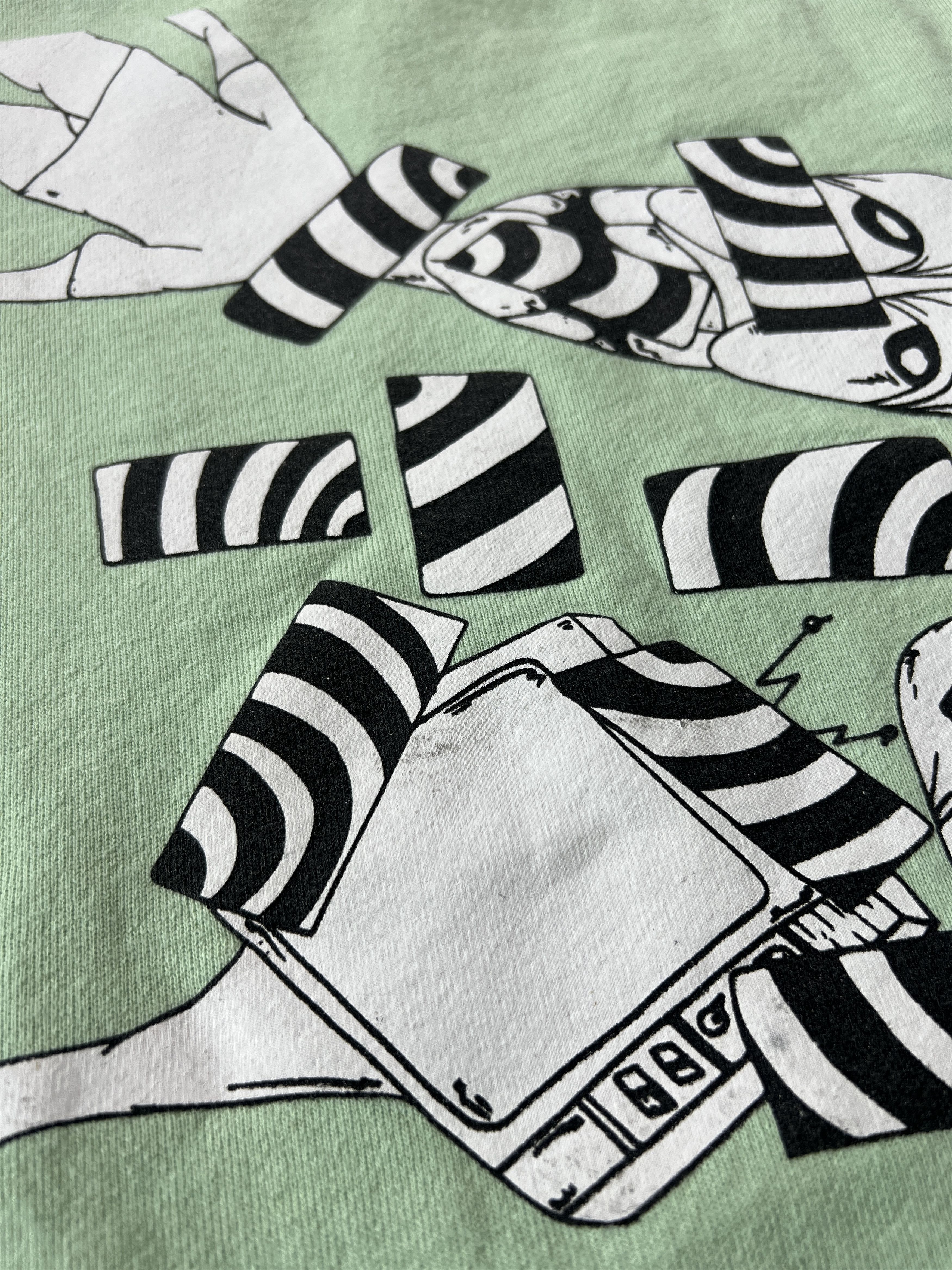 Chrome Hearts Chrome Hearts Matty Boy Mint Green Graphic Sweatshirt Size US M / EU 48-50 / 2 - 3 Thumbnail