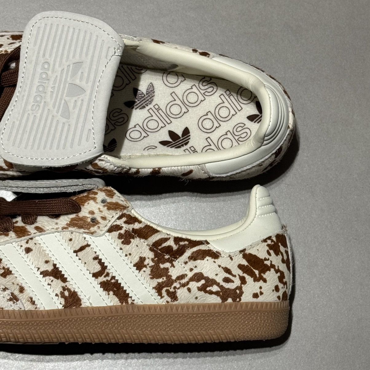 Adidas Adidas Samba LT Cow Print Brown White Us 6 Size US 6.5 / IT 36.5 - 3 Thumbnail