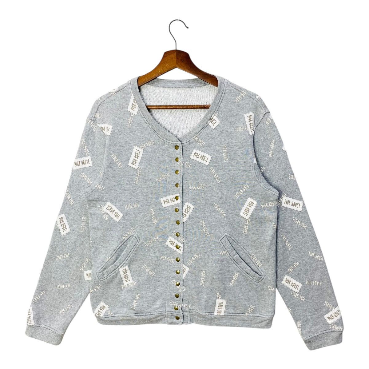 Pink House Pink House Women Sweatshirt Button Up Pocket Size Medium Size M / US 6-8 / IT 42-44 - 1 Thumbnail