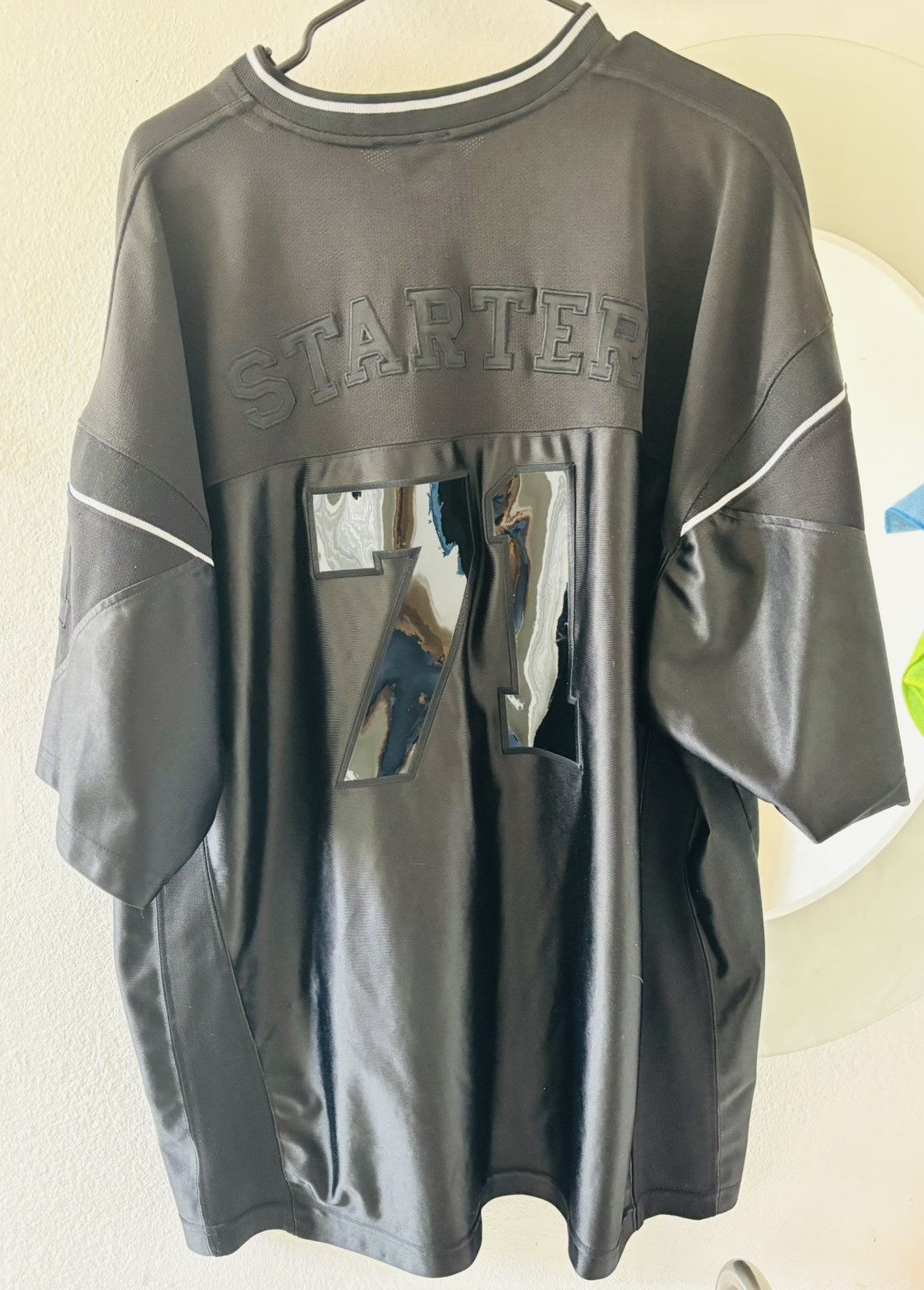 Starter Vintage Starter Blackout Football Jersey #71 - Size 2XL Size US XXL / EU 58 / 5 - 2 Thumbnail