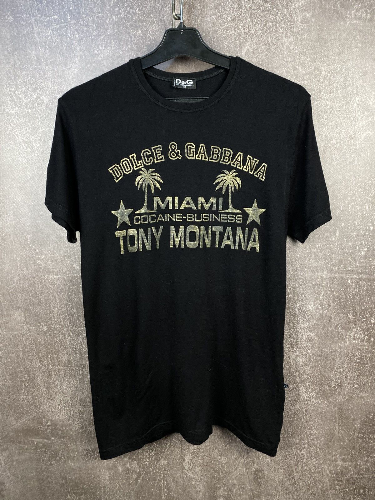 Vintage Dolce & Gabbana Tony Montana Miami 90s Y2K Rare