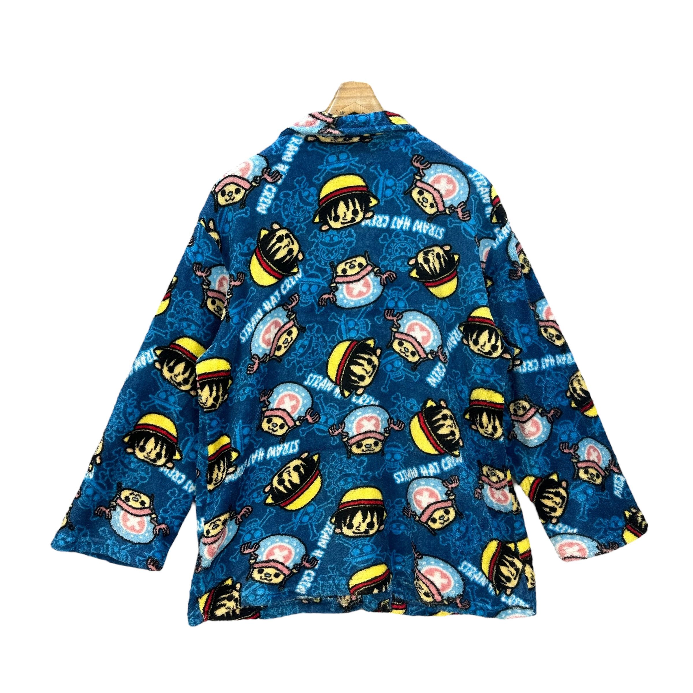 One Piece ONE PIECE LUFFY & CHOPPER FULLPRINT ANIME FLEECE #8965-43 Size US L / EU 52-54 / 3 - 9 Thumbnail