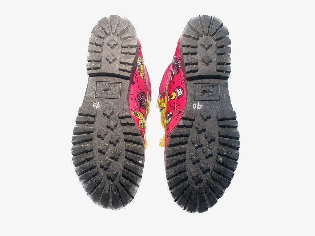 Adidas × Jeremy Scott JS Face Hiking Boots Size US 9.5 / EU 42-43 - 3 Thumbnail