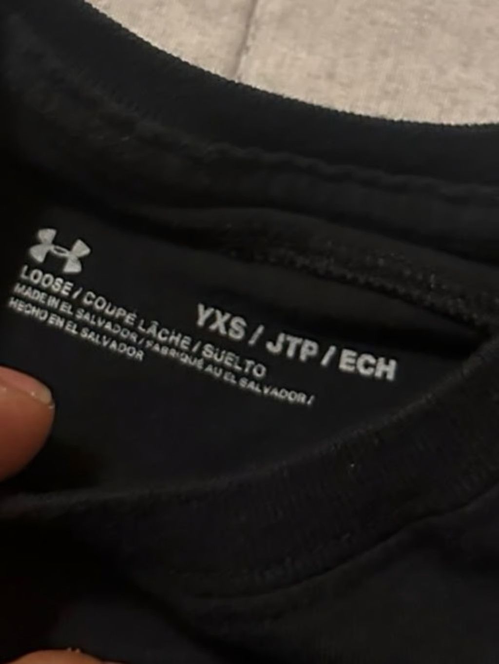 Under Armour Under Armour Project Rock Youth XS Tank Size US XS / EU 42 / 0 - 5 Thumbnail