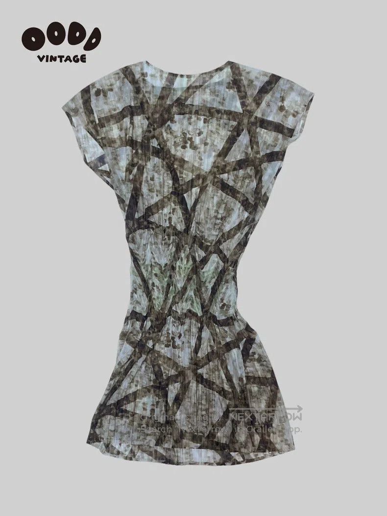 Issey Miyake Issey Miyake Ruffle Dress Size L / US 10 / IT 46 - 2 Thumbnail
