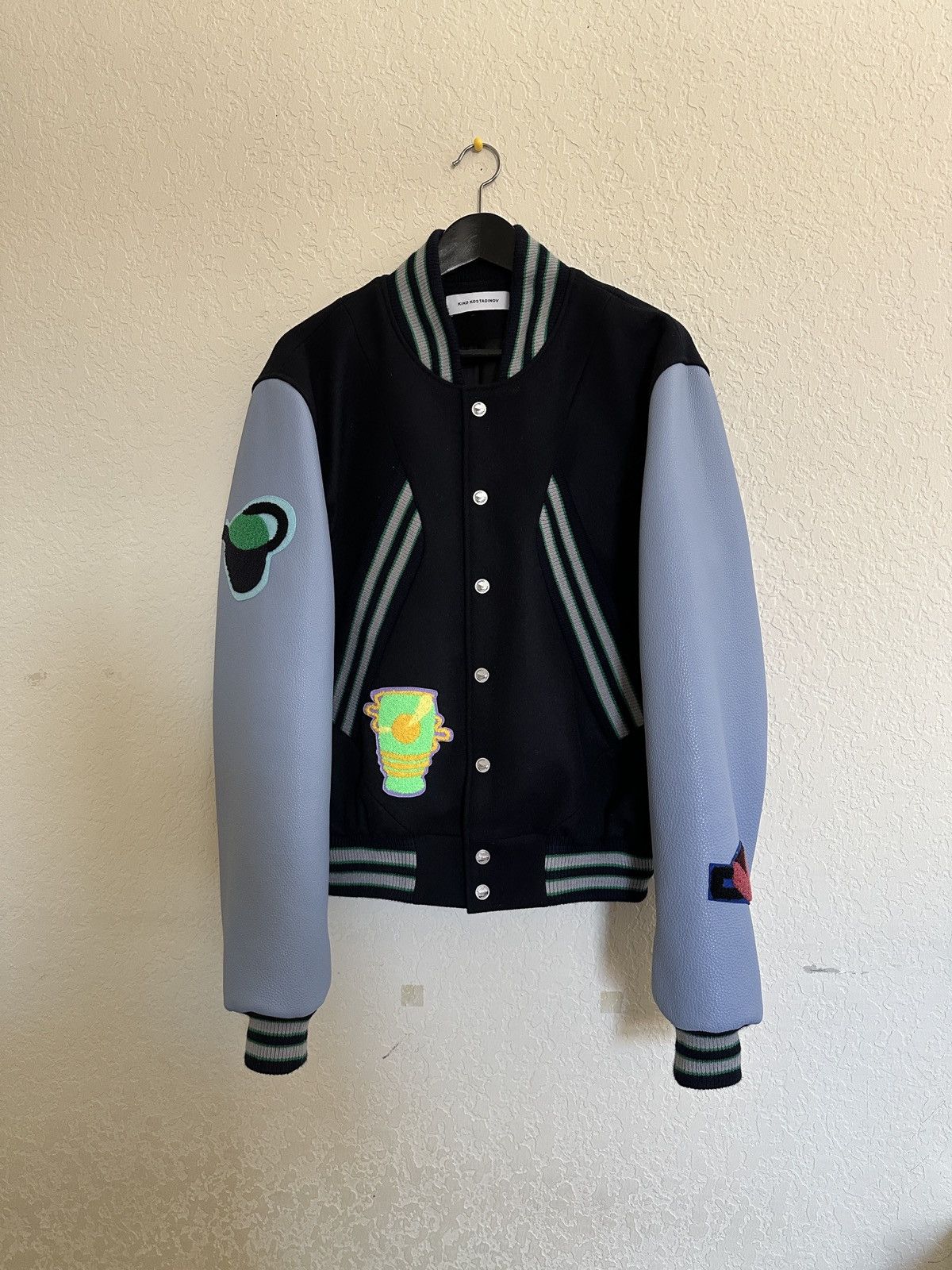 Kiko Kostadinov SS22 Futur Varsity | Grailed