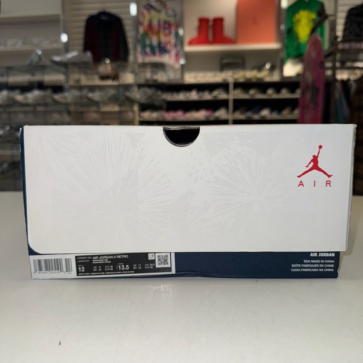 Jordan Brand Size 10.5- Nike Air Jordan 6 Retro Olympic 2024 (CT8529-164) Size US 12 / EU 45 - 7 Thumbnail