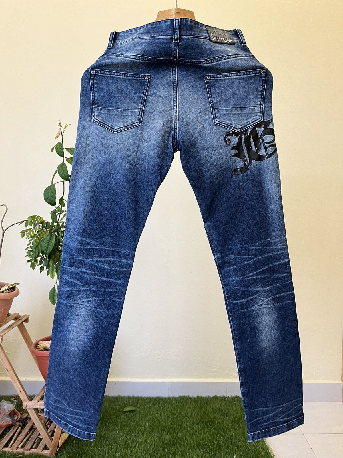 John Galliano John Galliano Biker Pants Size US 29 - 2 Thumbnail