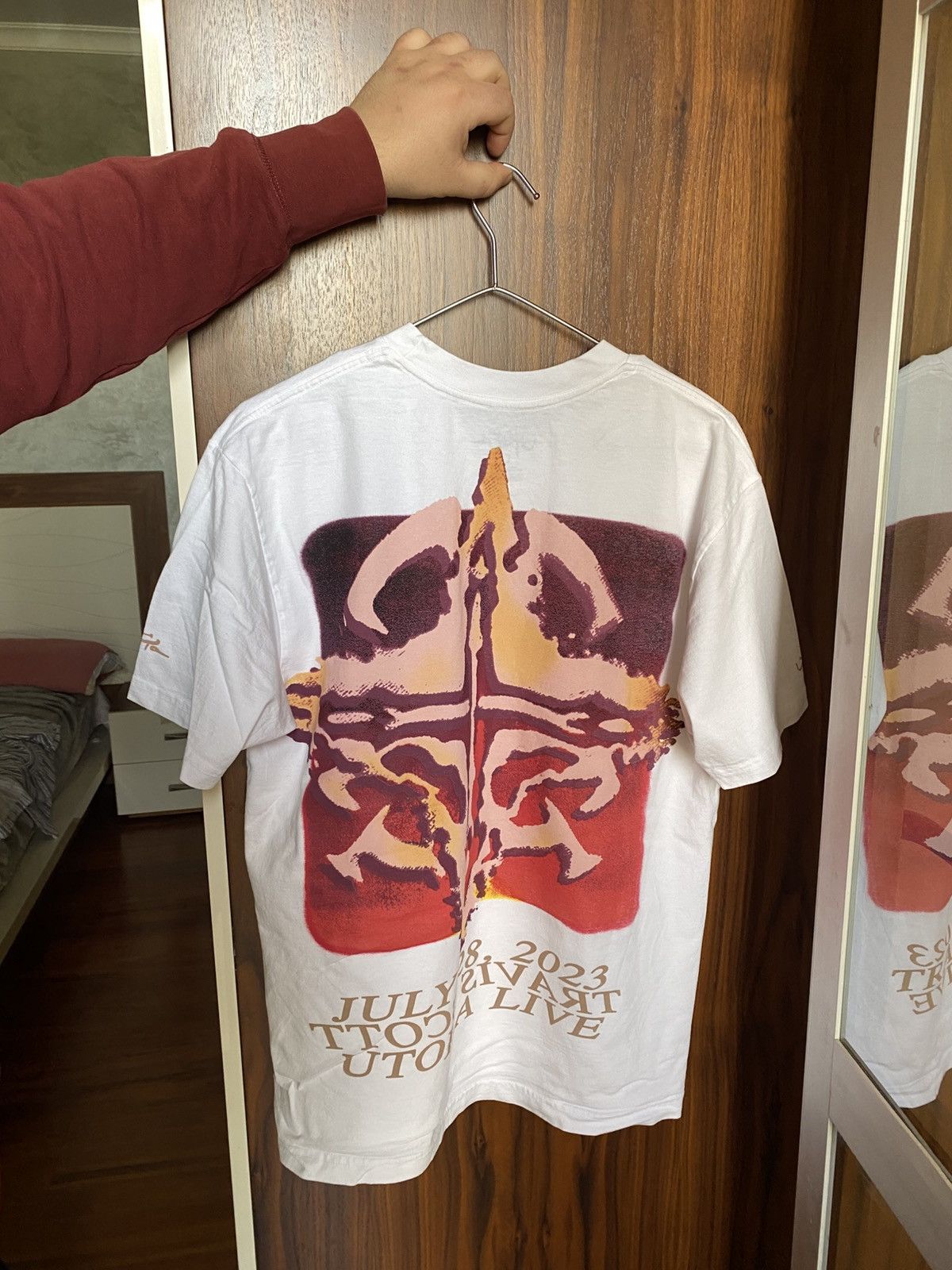 Travis Scott Unreleased Utopia Tshirt Size US XL / EU 56 / 4 - 2 Thumbnail