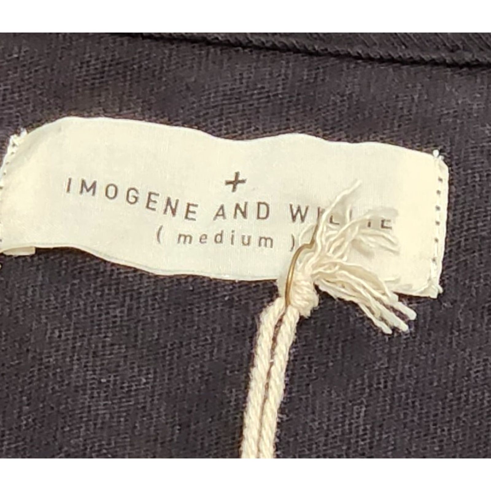 Imogene + Willie VINTAGE Imogene & Willie Black Long Sleeve Men M T-Shirt Size US M / EU 48-50 / 2 - 2 Thumbnail