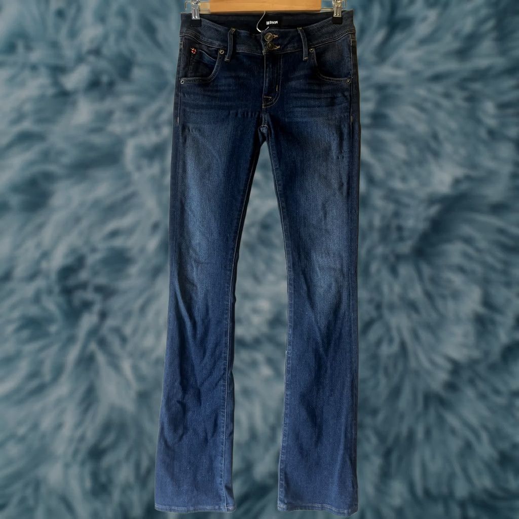 Hudson Hudson Women's Jeans Size 27 Low Rise Dark Denim Size 27" / US 4 / IT 40 - 1 Thumbnail