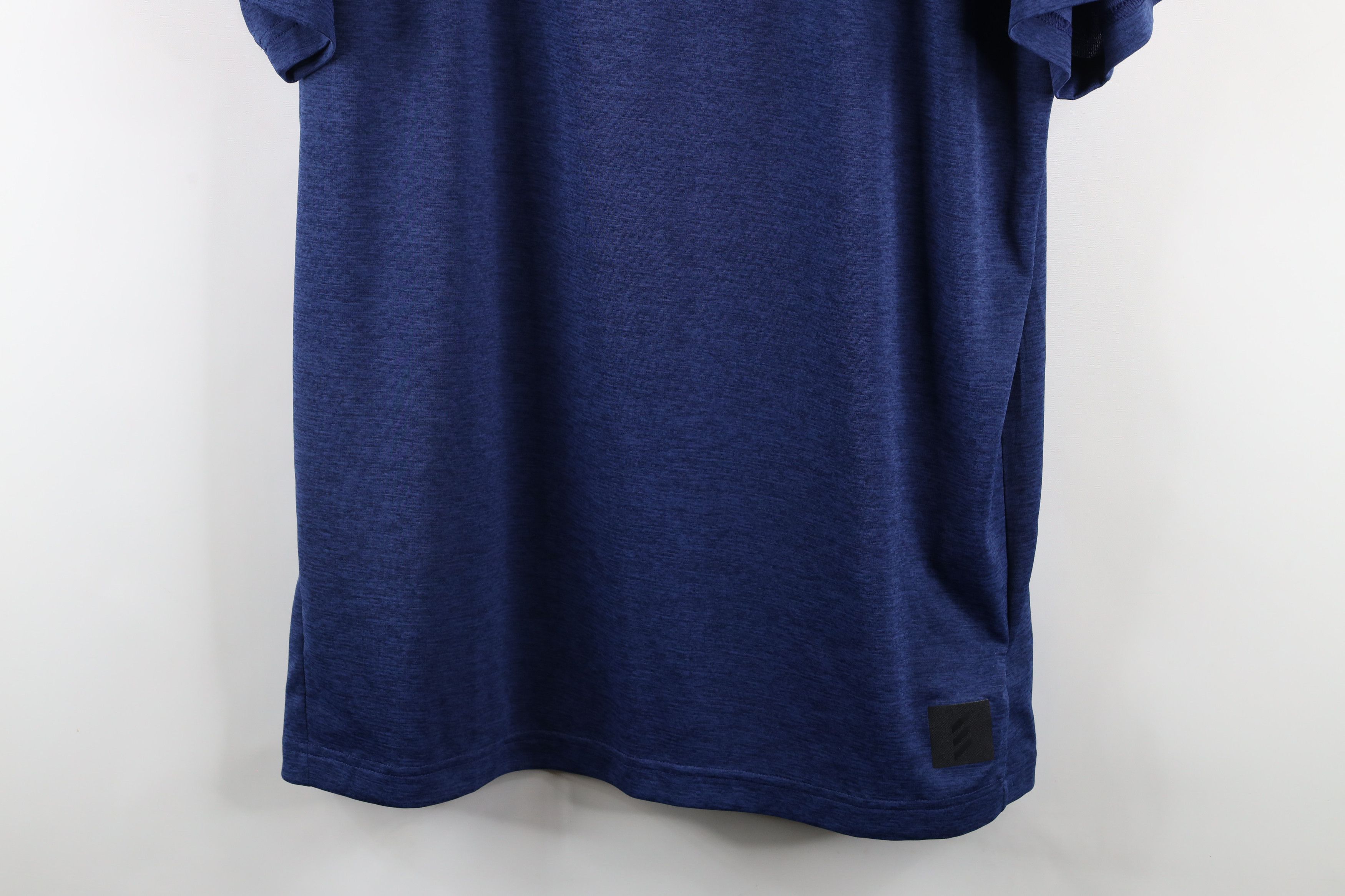 Adidas × Vintage Adidas Adicross Vented Short Sleeve Henley T-Shirt Blue Size US XL / EU 56 / 4 - 3 Thumbnail