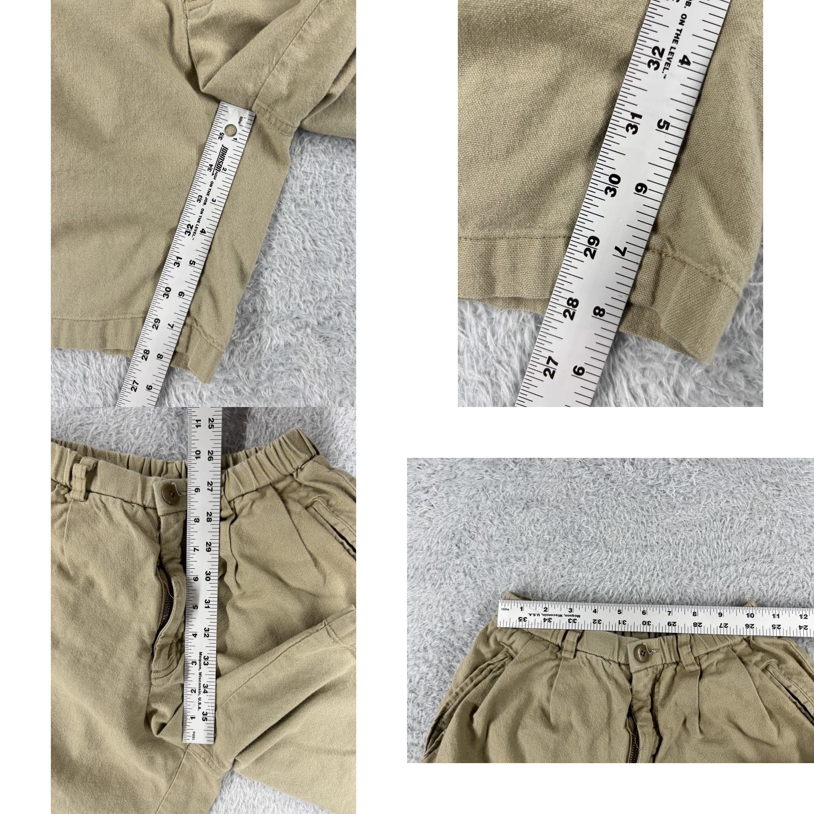 Patagonia Patagonia Shorts Womens Extra Small Beige Elastic Waist Woven 100% Cotton Hike Size 26" / US 2 / IT 38 - 8 Thumbnail