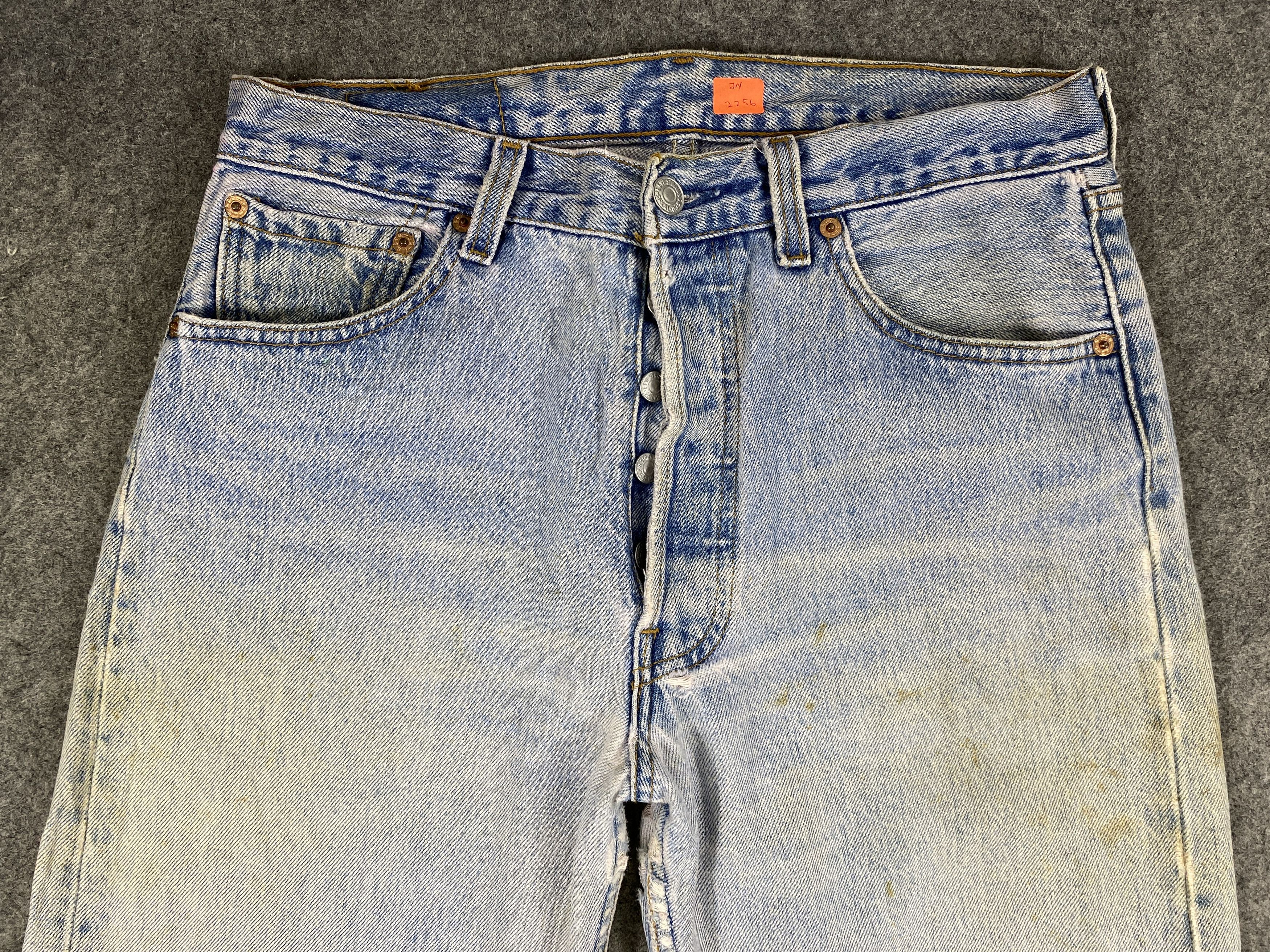 Levi's Light Wash Vintage Levi's 501 Jeans 30x31.5 Denim JN2256 Size US 30 / EU 46 - 3 Thumbnail