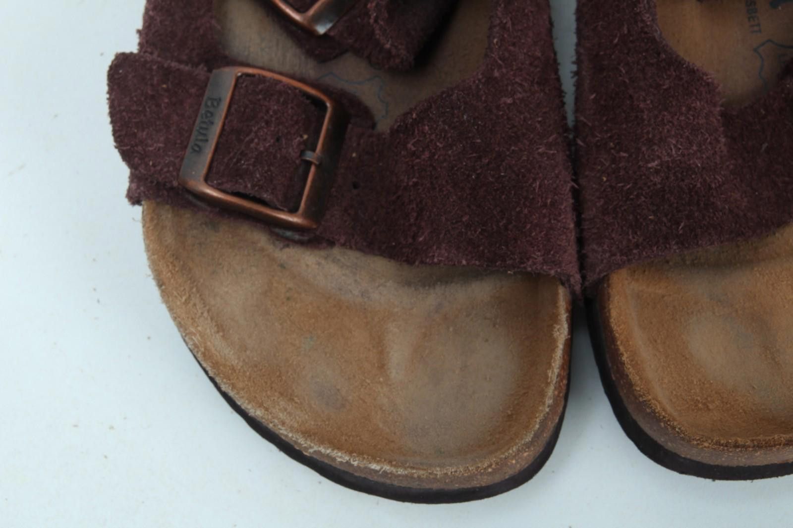 Designer Betula By Birkenstock Arizona Sandals Shoes Suede 40/ 9 Size US 9 / IT 39 - 4 Thumbnail