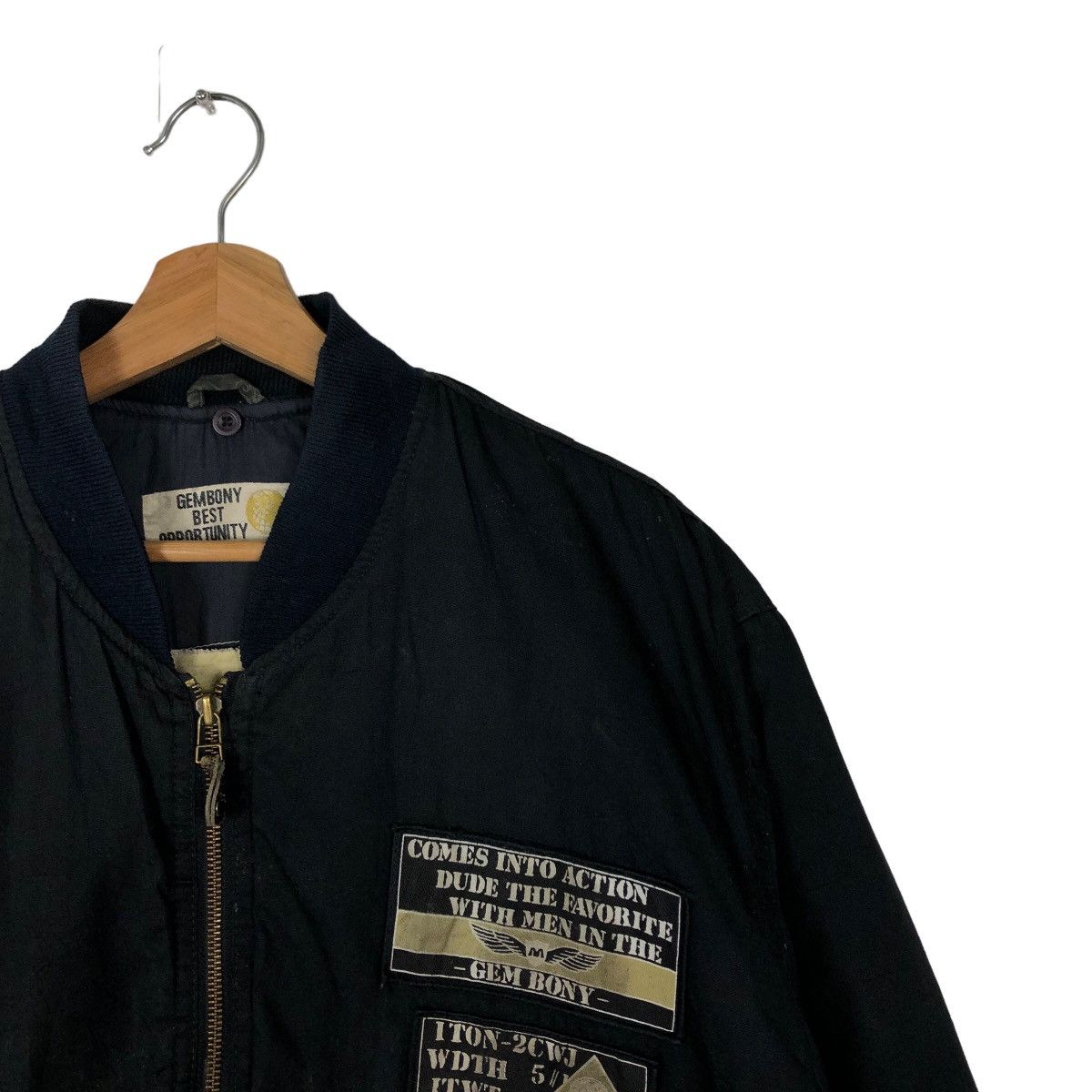 Japanese Brand 🔥90s RIOT RIOT VINTAGE BOMBER JACKET MILITARY BUZZ RICKSONS Size US L / EU 52-54 / 3 - 6 Thumbnail