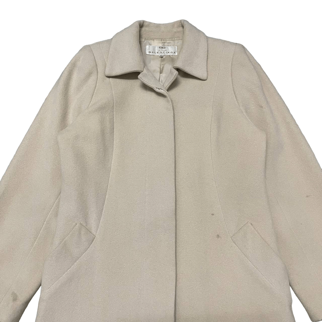 Balenciaga Balenciaga Paris Wool Long Coat Size S / US 4 / IT 40 - 3 Thumbnail
