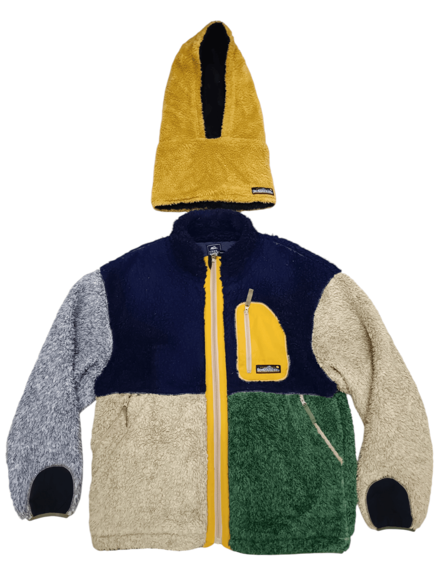 Japanese Brand Vintage Fleece Jacket Kriff Mayer Adventures Size US L / EU 52-54 / 3 - 1 Thumbnail