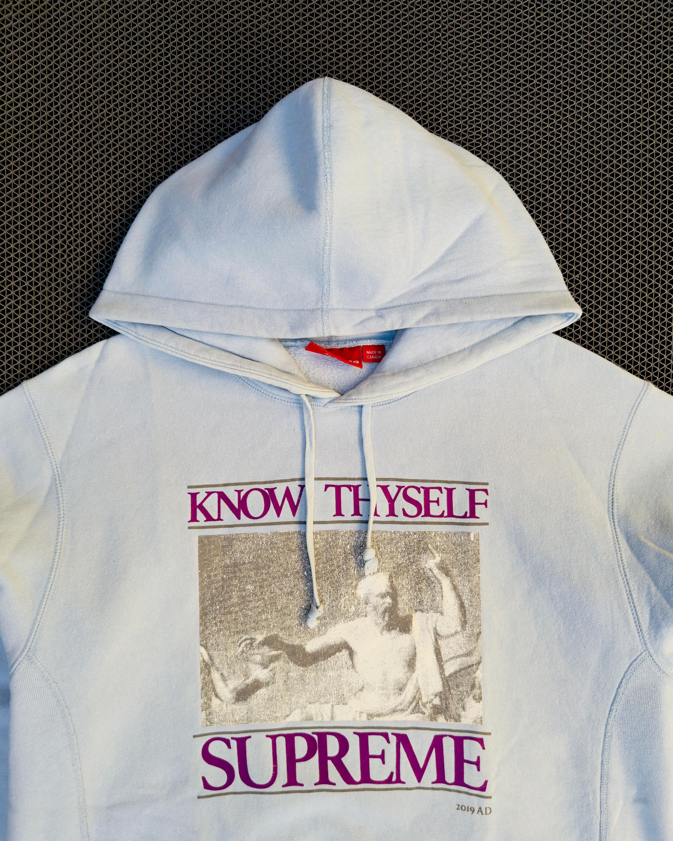 Supreme SUPREME KNOW THEYSELF HOODIE SS19 Size US XL / EU 56 / 4 - 2 Thumbnail