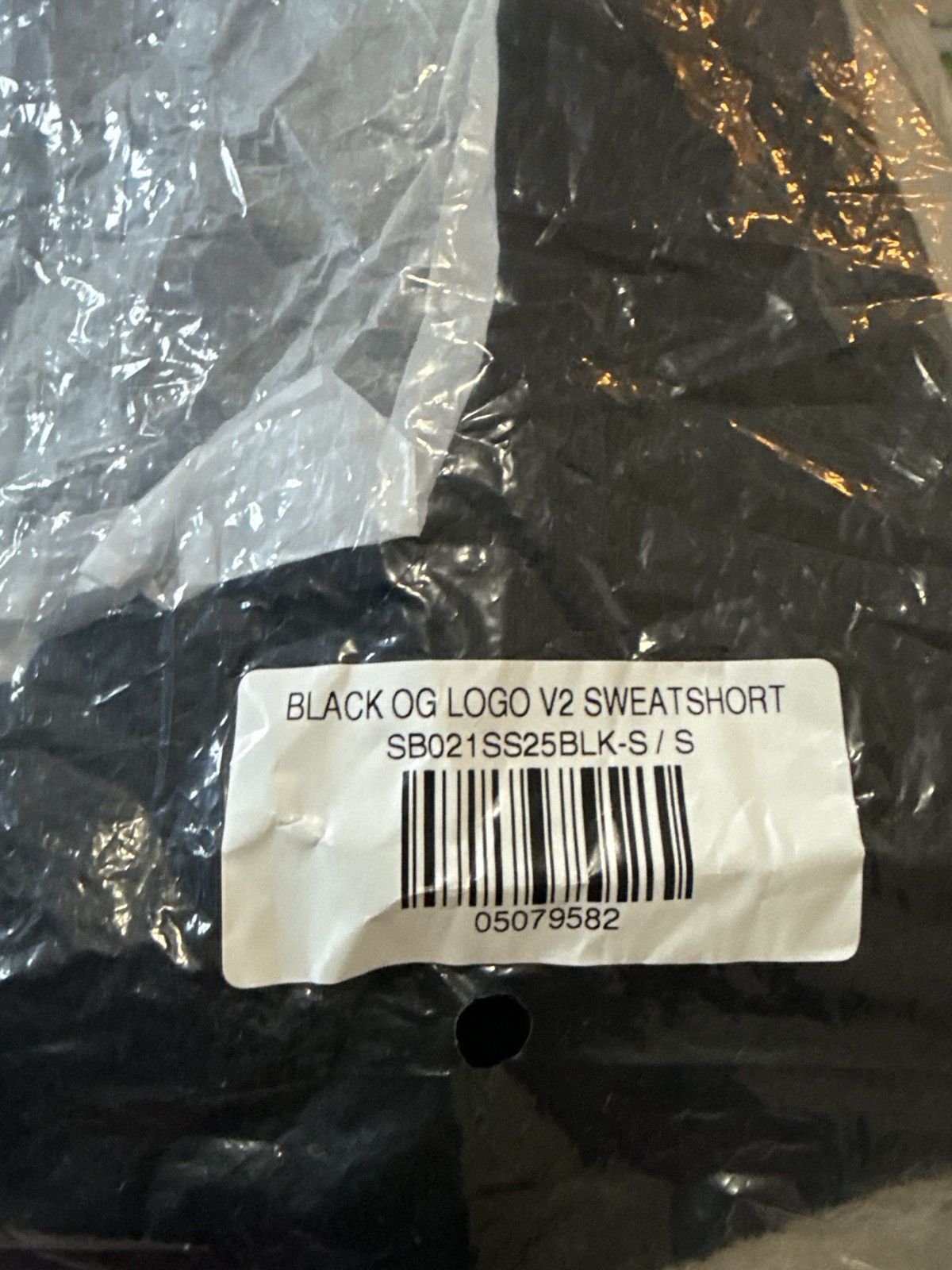 Sp5der Black OG Logo V2 Sweatshort Size US 28 / EU 44 - 7 Thumbnail