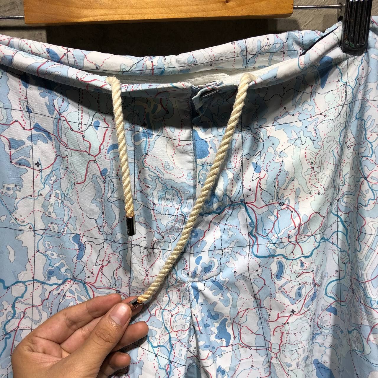 Louis Vuitton Louis Vuitton Monogram logo Map Swim Shorts Size US 32 / EU 48 - 14 Thumbnail