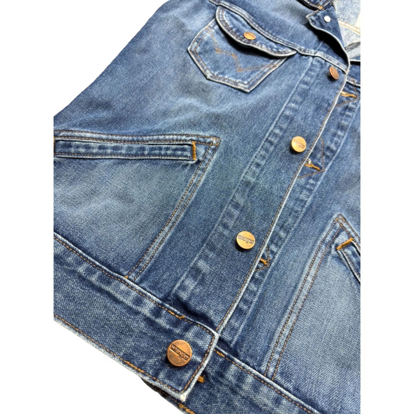 Wrangler Wrangler Icons 124Mj Denim Jacket Wrangler Jacket Men XS Blue Denim TruckER Vintage: No Size US XS / EU 42 / 0 - 7 Thumbnail