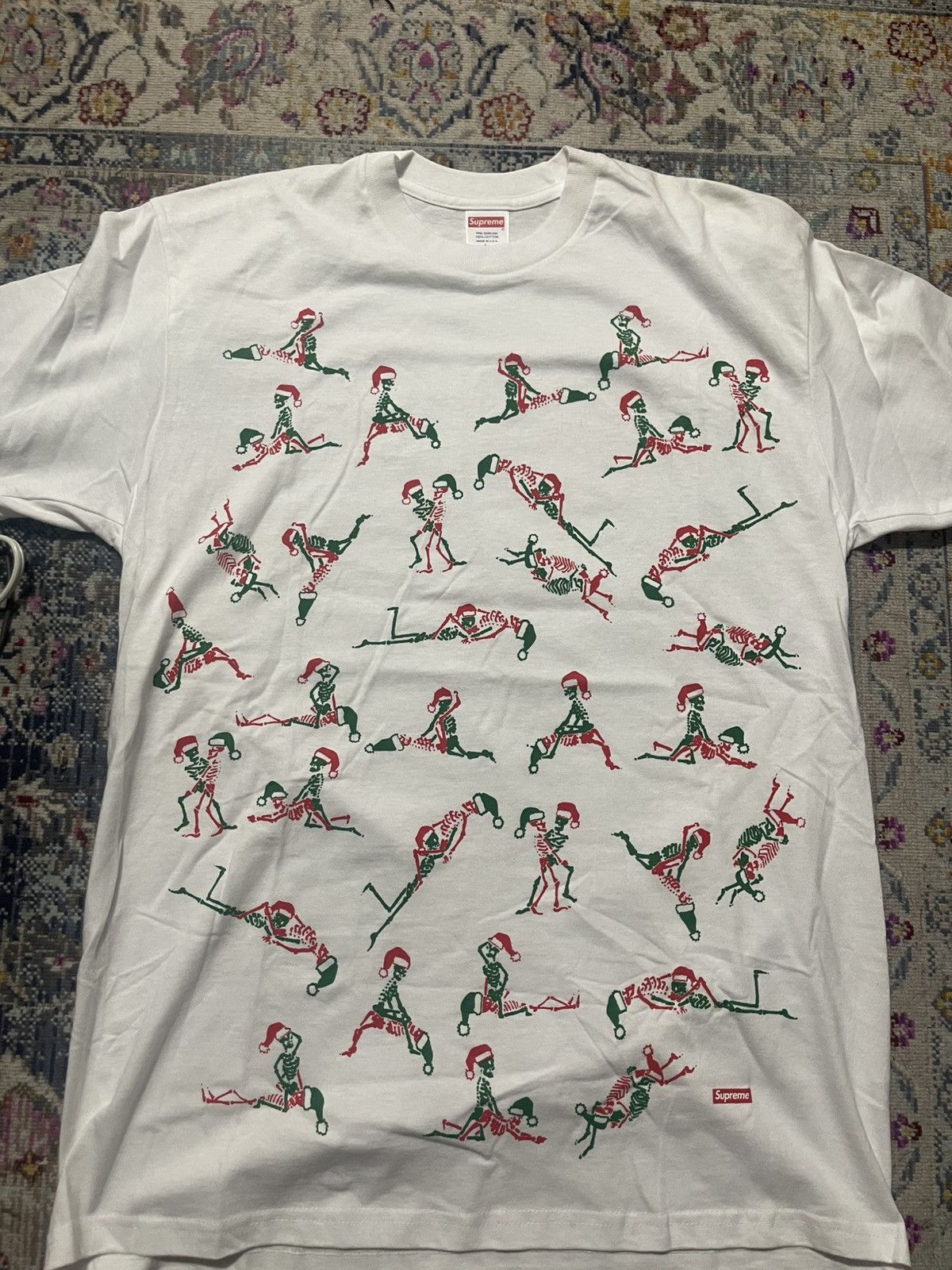 Supreme Supreme® “Stick” Tee, White (L) [F/W 2025, Week 1] | Grailed