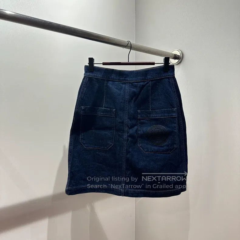 Fendi Fendi Double F logo denim short skirt, cotton Size 26" / US 2 / IT 38 - 2 Thumbnail