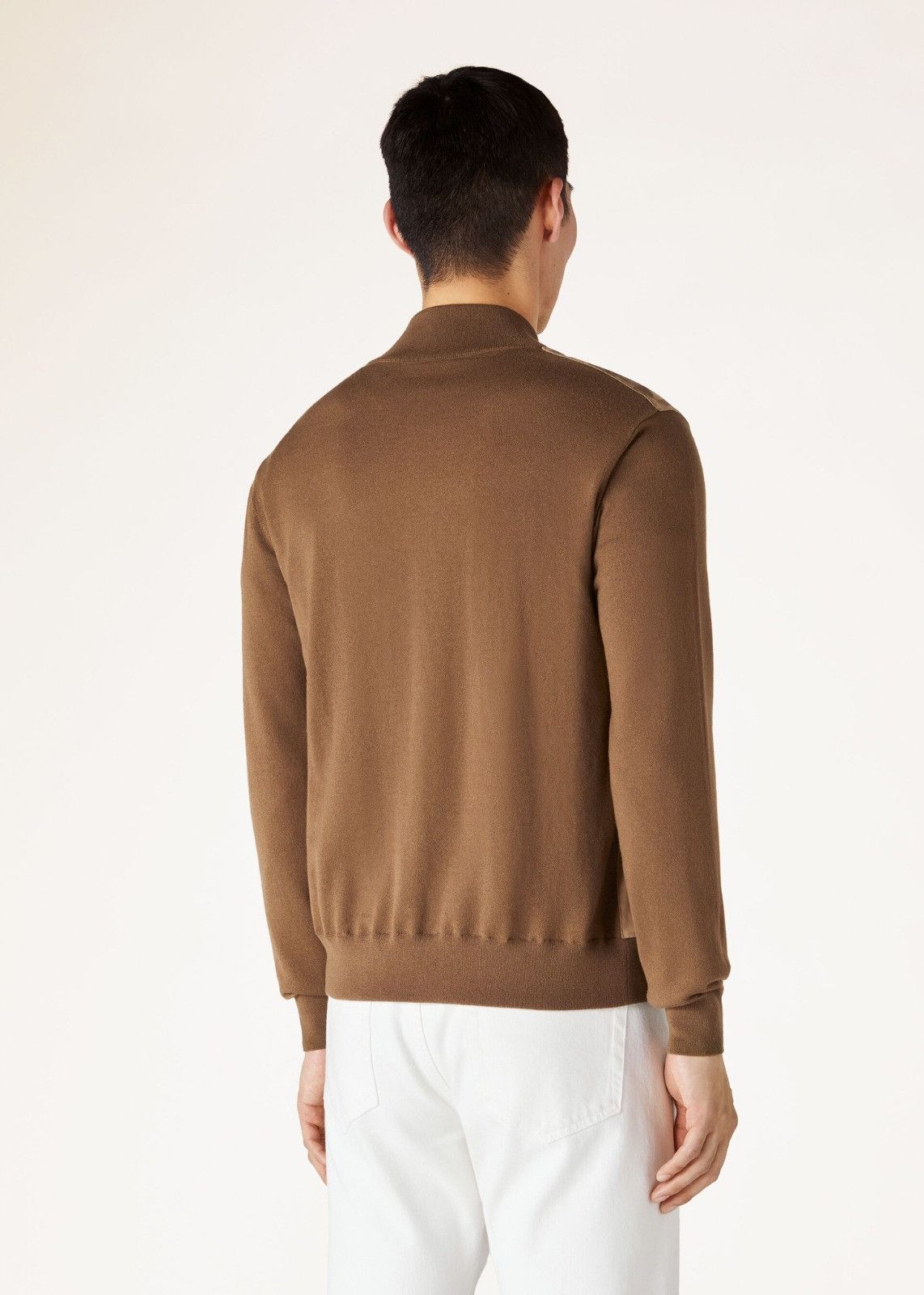 Loro Piana o1srvl11e0225 FAM4998 Lp Ivy Bomber Jacket in Brown Size US M / EU 48-50 / 2 - 5 Thumbnail