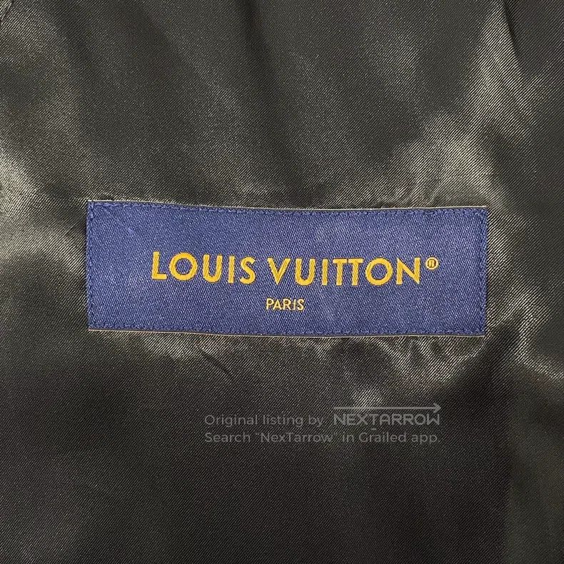 Louis Vuitton Louis Vuitton Logo Letter Beaded Black Blazer jacket Size US M / EU 48-50 / 2 - 5 Thumbnail