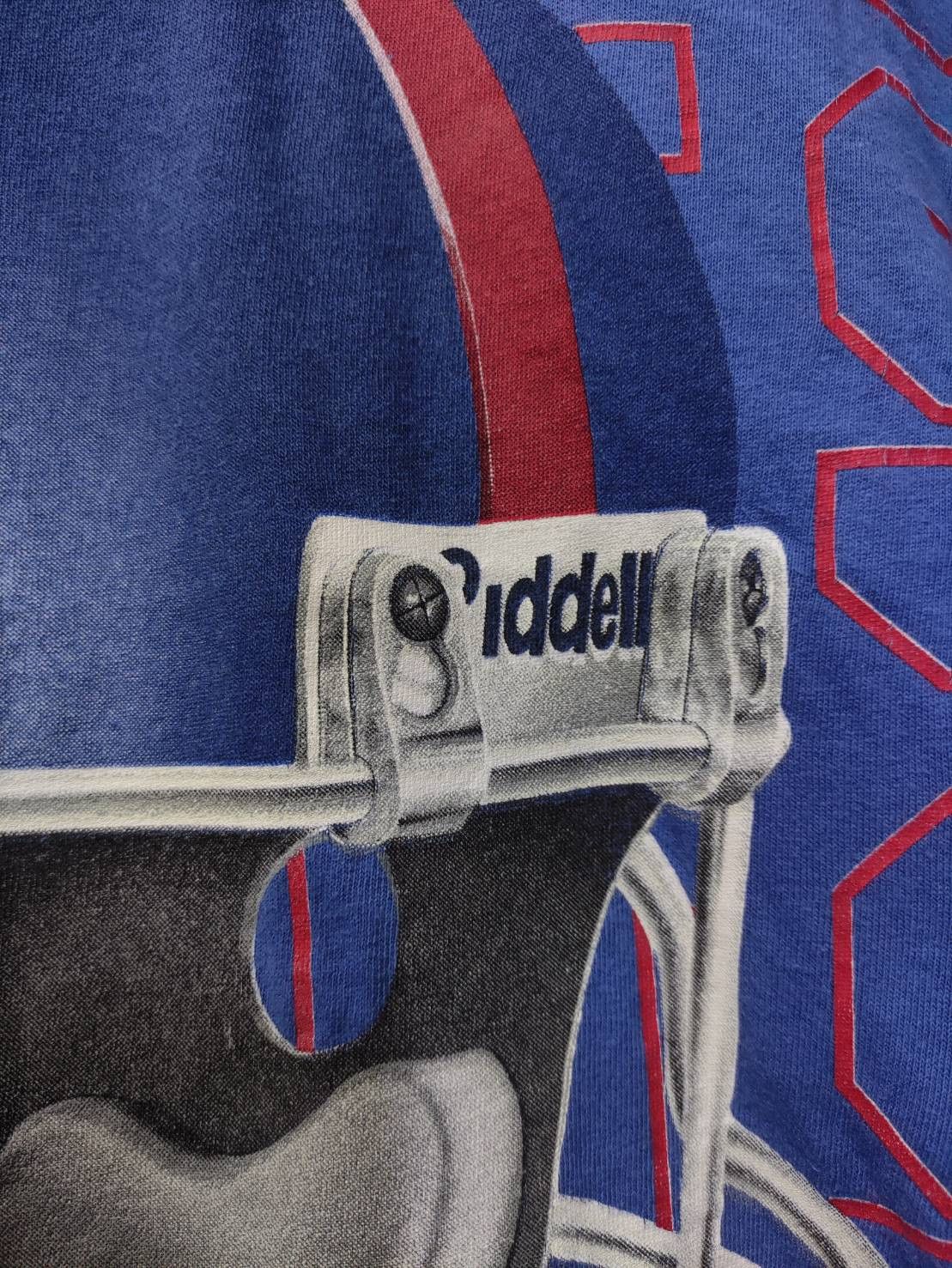 NFL Vtg 90's Riddell x New York Giants NFL Team USA T-Shirt Size US L / EU 52-54 / 3 - 4 Thumbnail